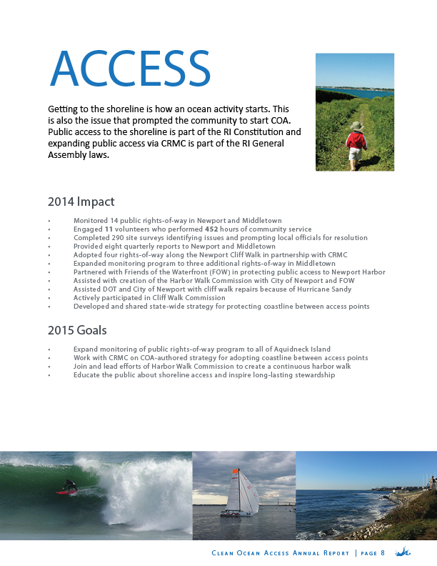 2014_cleanoceanaccesss_annual_report_page_09