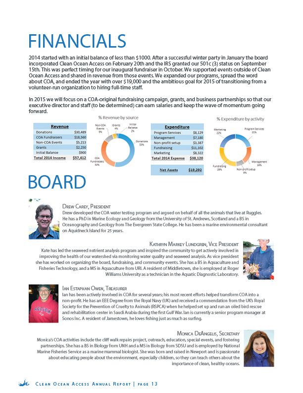 2014_cleanoceanaccesss_annual_report_page_14